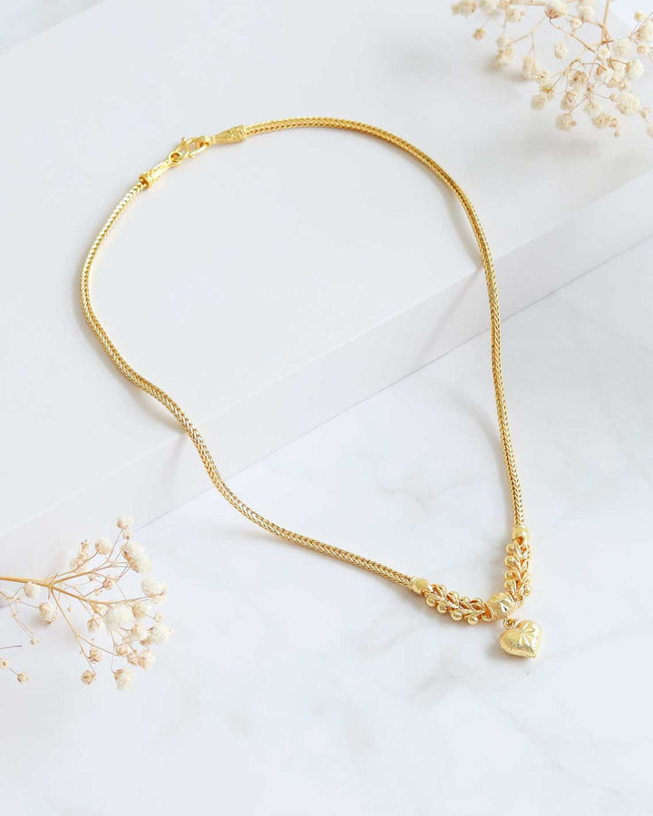 Thai Gold Necklace, 18 inches, 18 grams