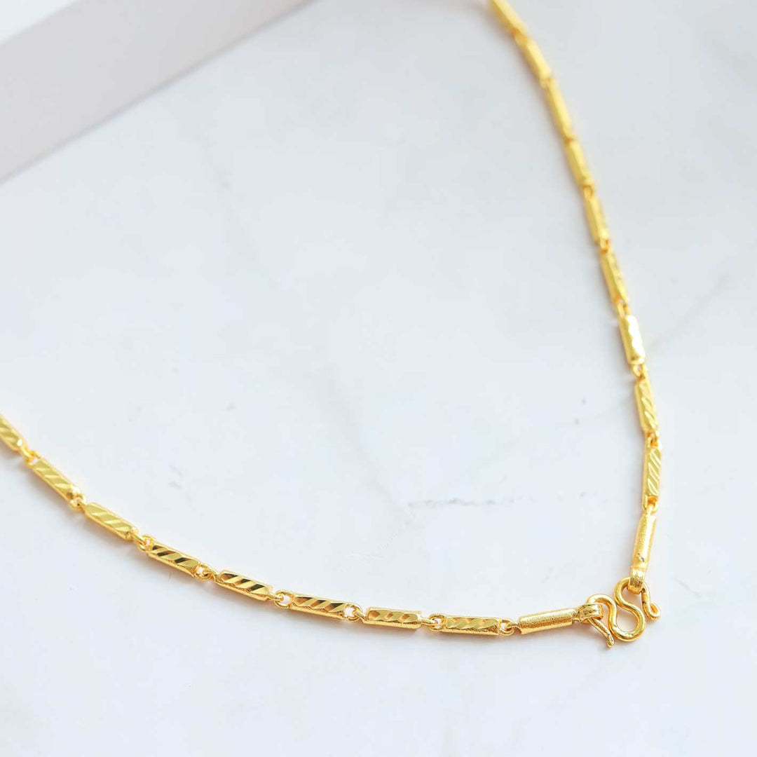 Thai Gold Necklace, 24 inches, 20 grams