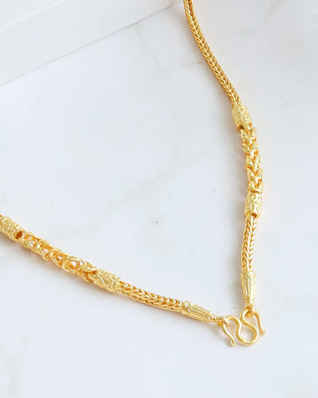 Thai Gold Necklace, 24 inches, 32 grams