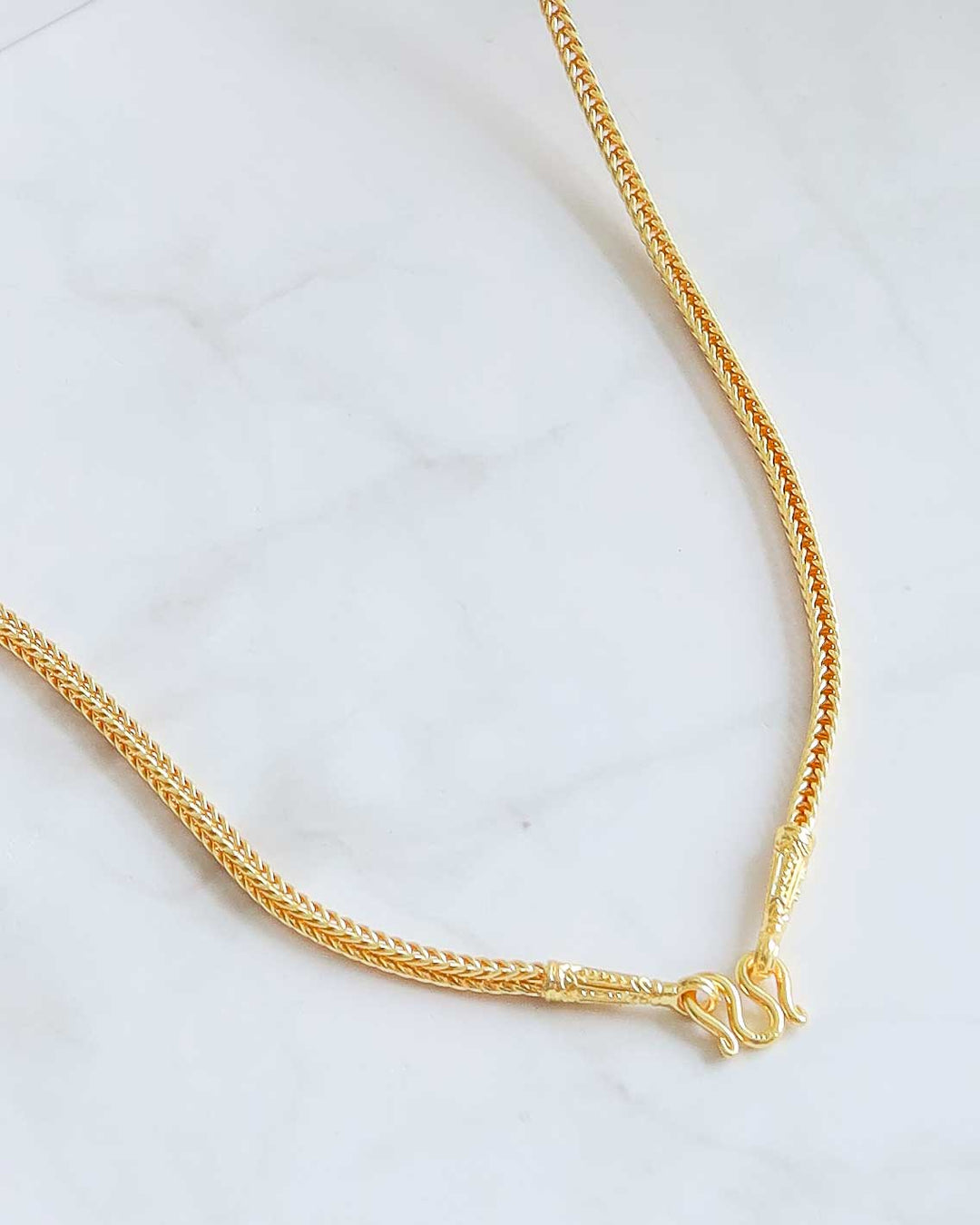 Thai Gold Necklace, 24 inches, 14 grams