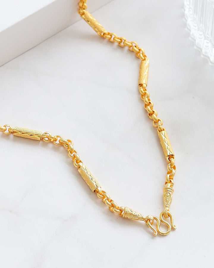 Thai Gold Necklace, 26 inches, 36 grams