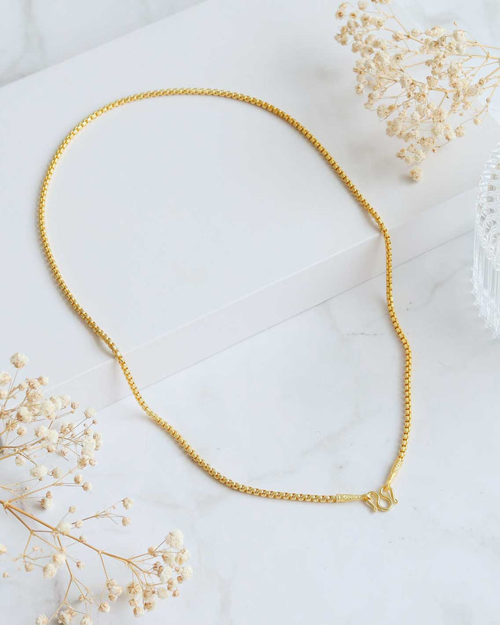 Thai Gold Necklace, 24 inches, 19 grams