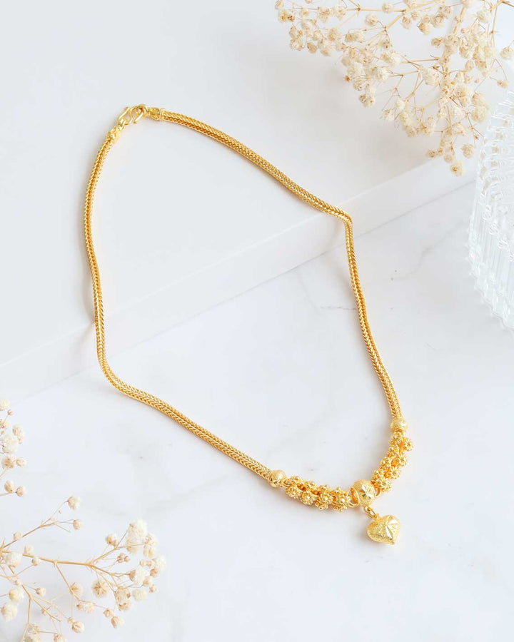 Thai Gold Necklace, 18 inches, 18 grams