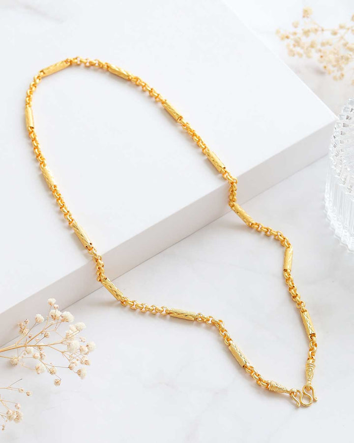 Thai Gold Necklace, 26 inches, 36 grams