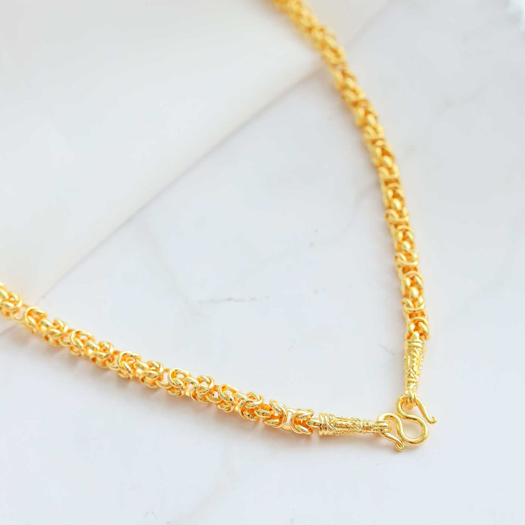 Thai Gold Necklace, 26 inches, 44 grams