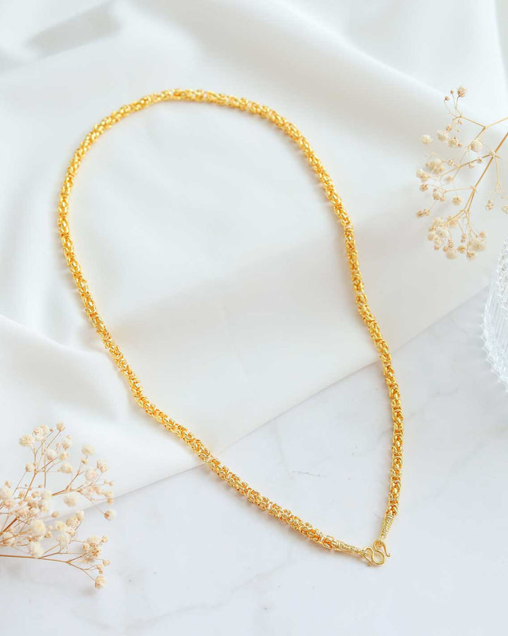 Thai Gold Necklace, 26 inches, 44 grams