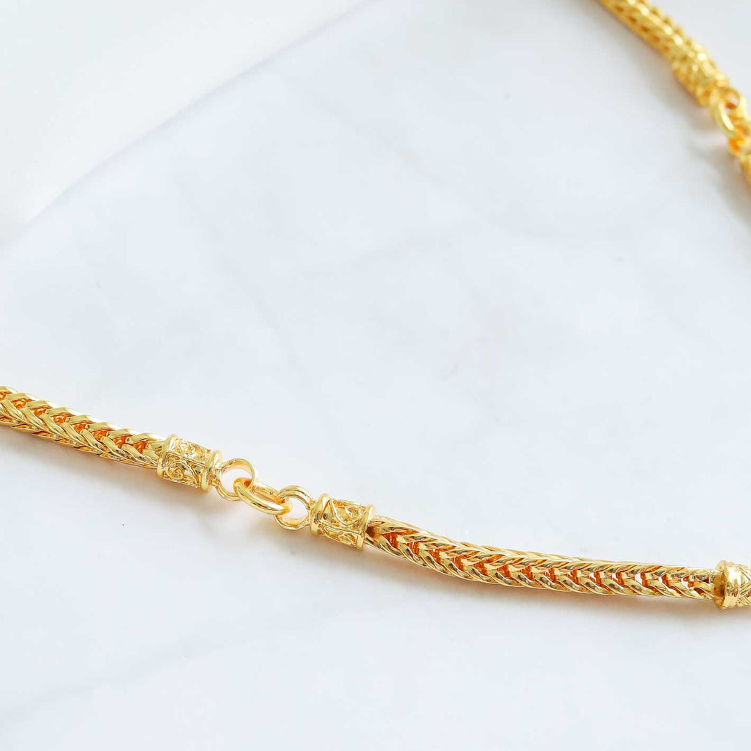 Thai Gold Necklace, 24 inches, 46 grams