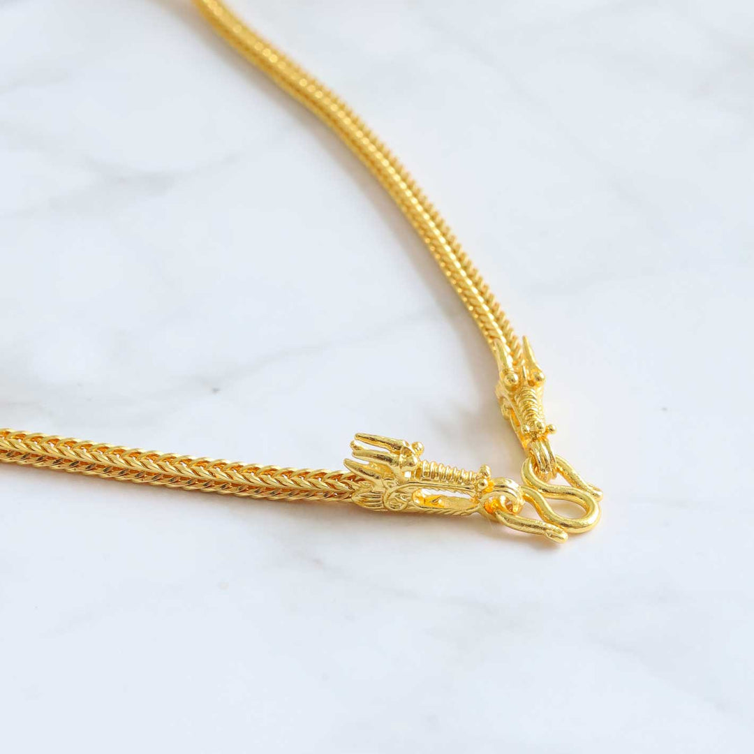 Thai Gold Necklace, 24 inches, 16 grams