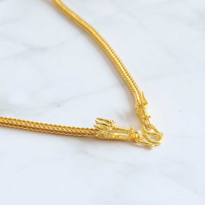 Thai Gold Necklace, 24 inches, 16 grams