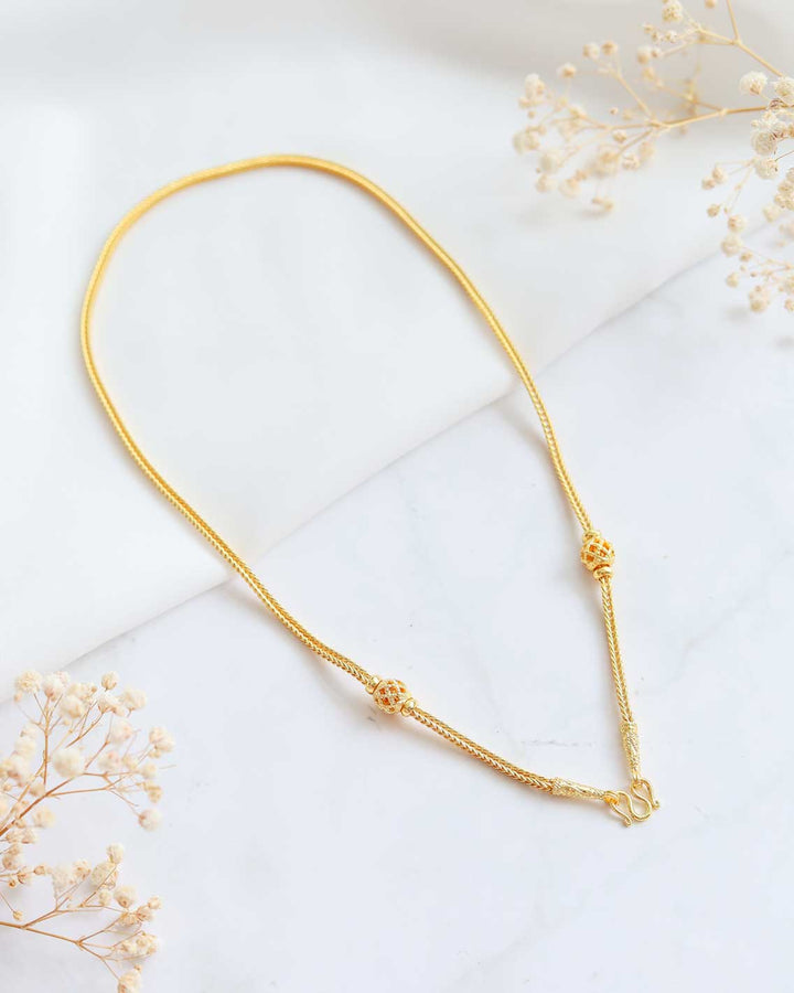 Thai Gold Necklace, 20 inches, 15 grams