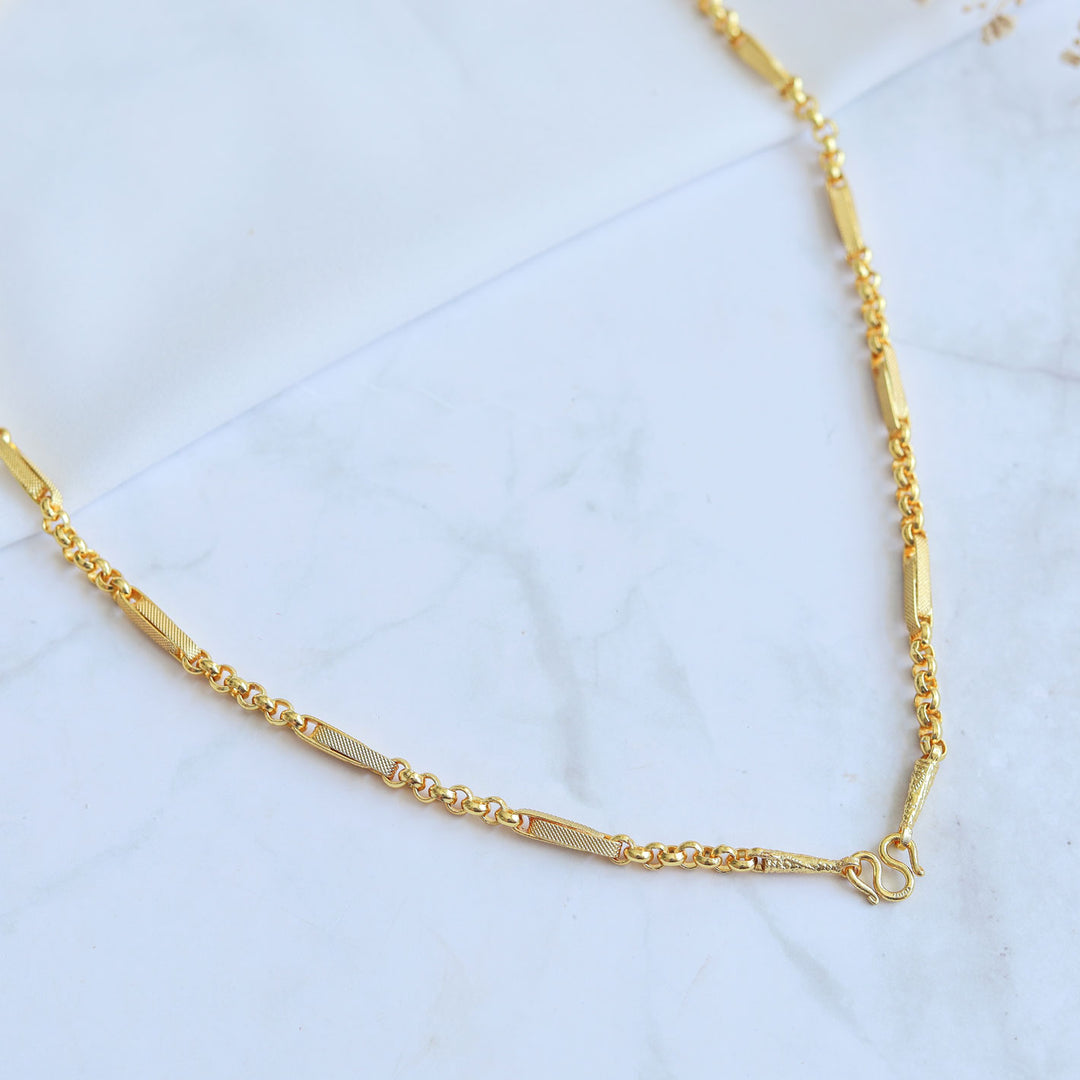 Thai Gold Necklace, 26 inches, 36 grams