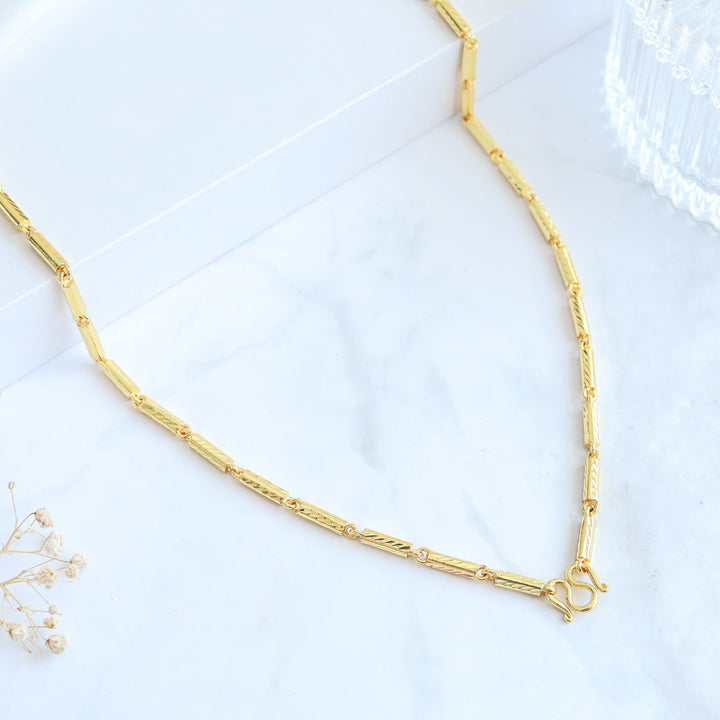 Thai Gold Necklace, 24 inches, 37 grams