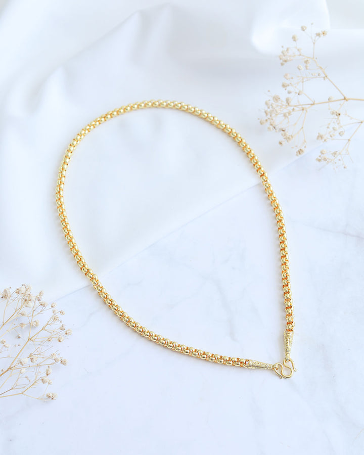 Thai Gold Necklace, 25 inches, 75 grams