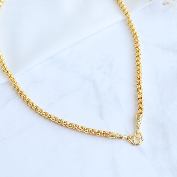 Thai Gold Necklace, 25 inches, 75 grams