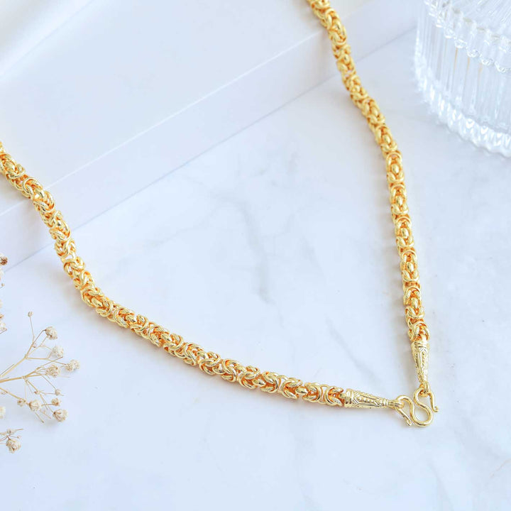 Thai Gold Necklace, 26 inches, 82 grams