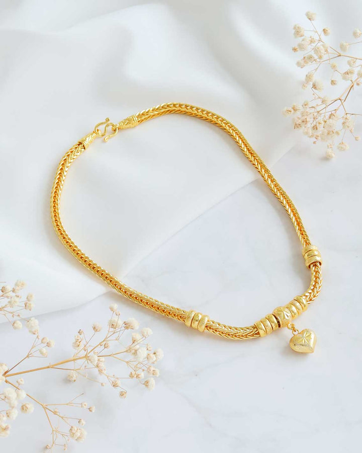 Thai Gold Necklace, 18 inches, 53 grams