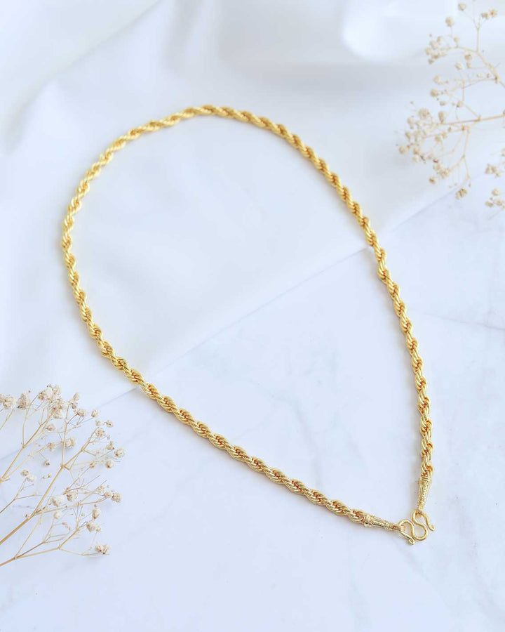 Thai Gold Necklace, 24 inches, 53 grams