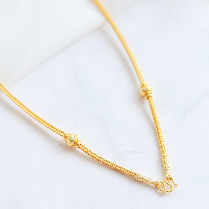 Thai Gold Necklace, 20 inches, 16 grams